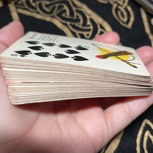 Vintage RARE 1903 Gypsy Witch Fortune Telling Cards Full Deck Oddities Tarot - Picture 10 of 15
